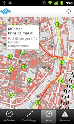 Fahrplan MS android App screenshot 0